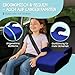 HiTS4Kids Kindersitz fürs Auto (Blau) – Kindersitzerhöhung für Kinder von 126-150cm – komfortabel und sicher durch geprüfte Sicherheit nach Norm R129 – kompakt und unkompliziert