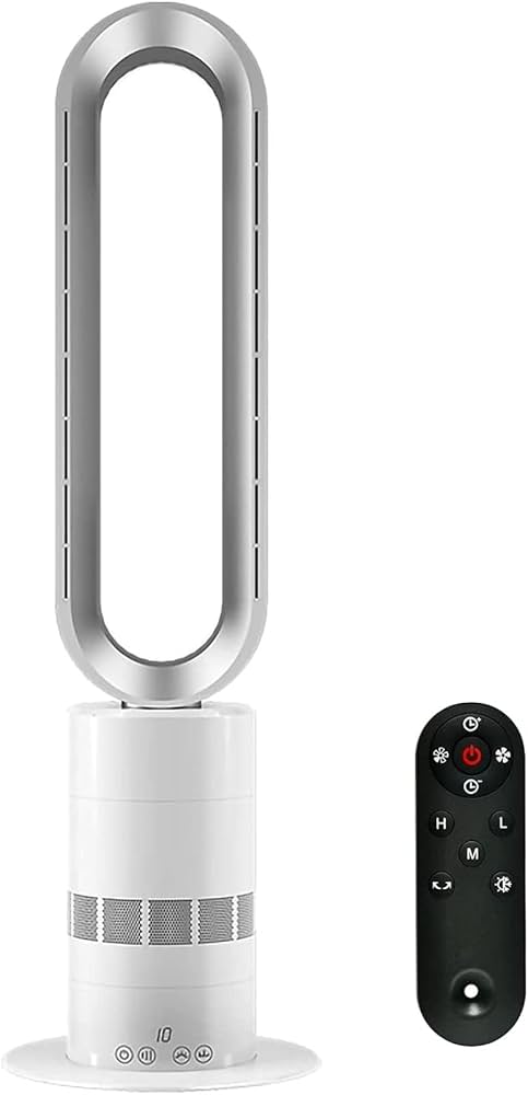 Amazon | タワーファン セラミックファンヒーター スリム扇風機