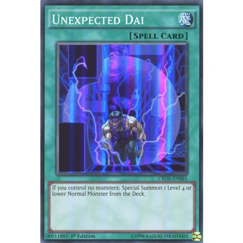 Amazon.com: YuGiOh : CROS-EN065 1st Ed Unexpected Dai Super Rare