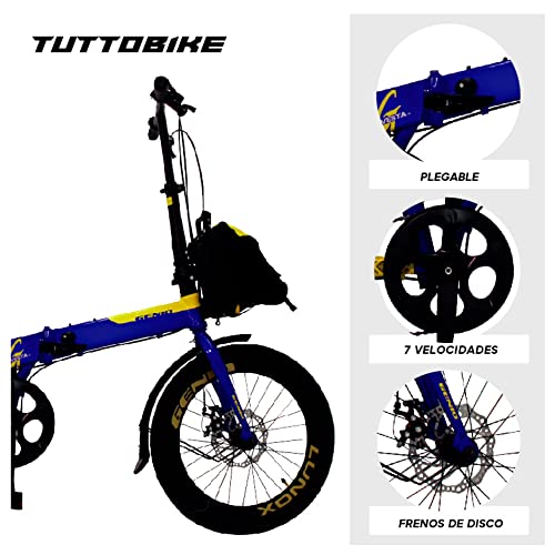 Bicicletas, bicicleta plegable Marca Monk (3)