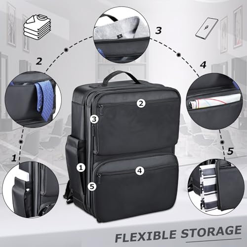 Yueieoun Barber Backpack with Detachable Tray