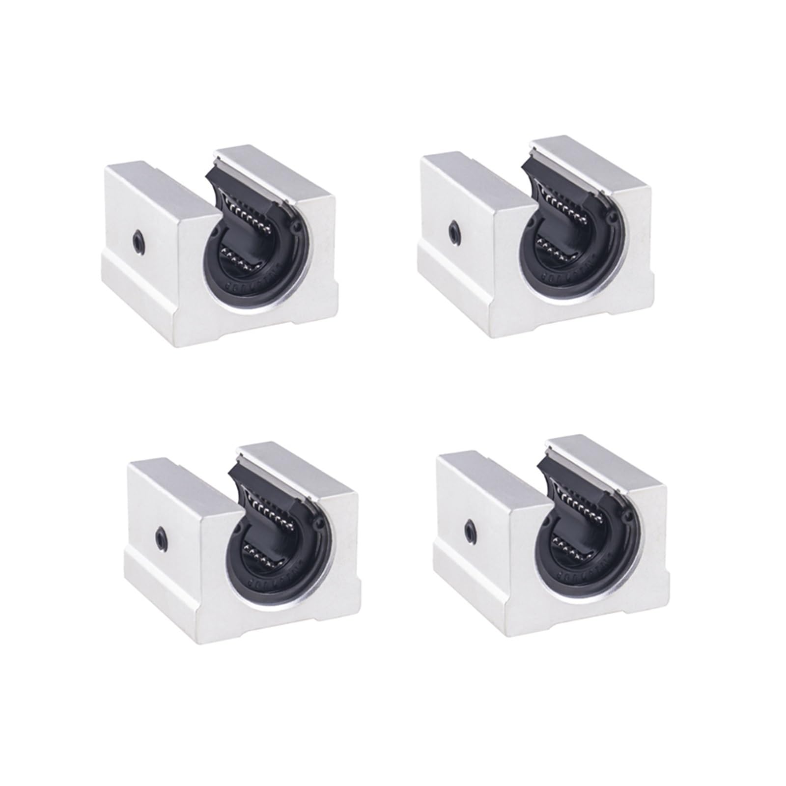 Bloc de roulement à billes linéaire SBR12UU SBR16UU SBR20UU SBR13UU, 4 pièces, curseur for routeur CNC SBR Rail guidage 3D(SBR13UU)