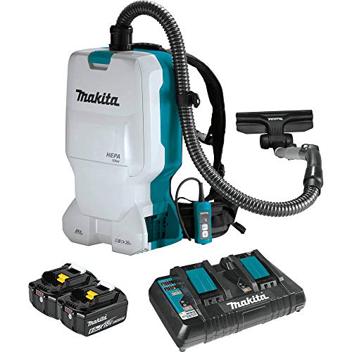 Makita XCV17PG 18V X2 LXT® Lithium-Ion (36V) Brushless Cordless 1.6 Gallon HEPA Filter Backpack Dry Vacuum (6.0Ah) by Makita - Used condition - US$978.18