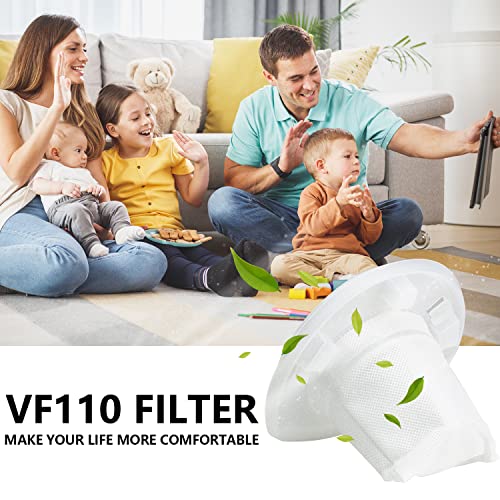 4 Pack Replacement Filter For Black And Decker Power Tools Vf110 Dustbuster Cordless Hand Vacuum Chv1410L Chv9610 Chv1210 Chv1410 Chv1510 Bdh2000L, 90558113-01 #TOP6