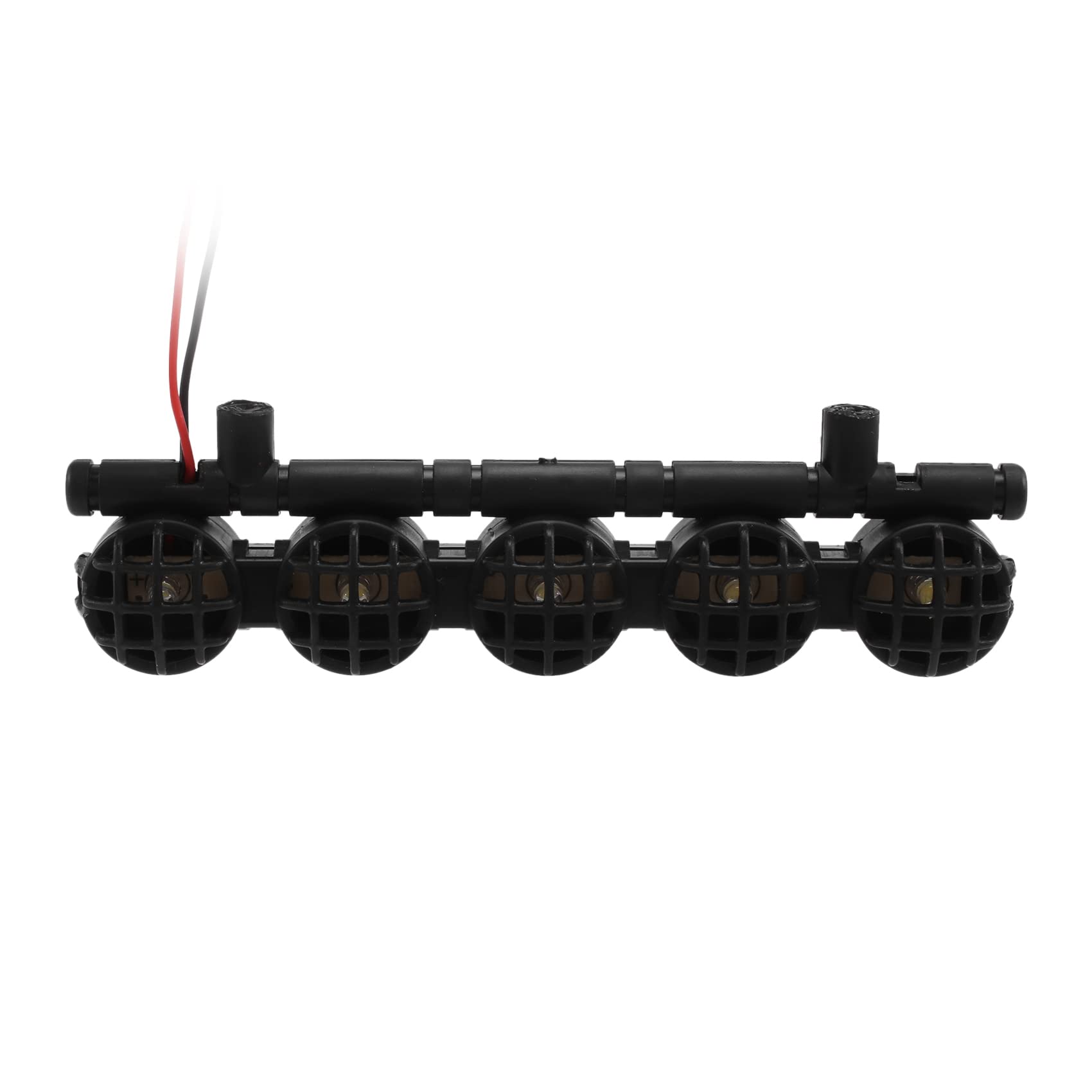 Borimend RC Car Roof Lamp LED Light Bar for MN D90 D99S MN98 MN99S MN-90 1/12 RC Car Upgrade Parts, Black