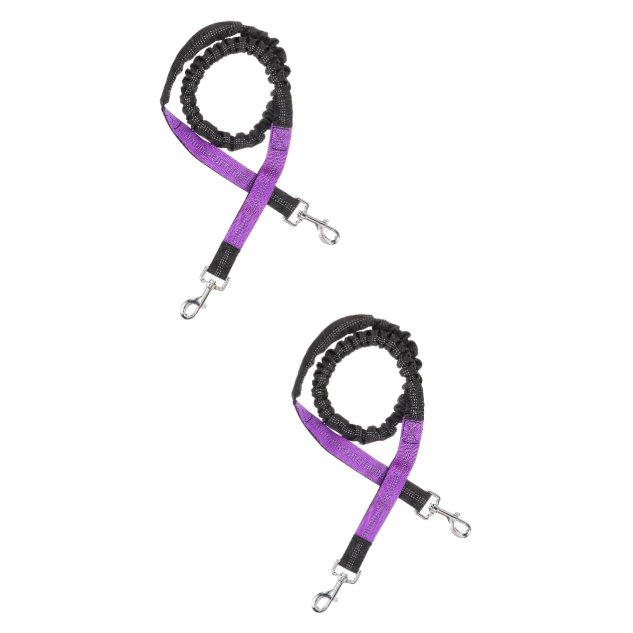 BESPORTBLE 2pezzi Guinzaglio Per Cani Con Cintura Elastico Guinzaglio Per Cani Da Corsa e Leggero e Resistente Nylon