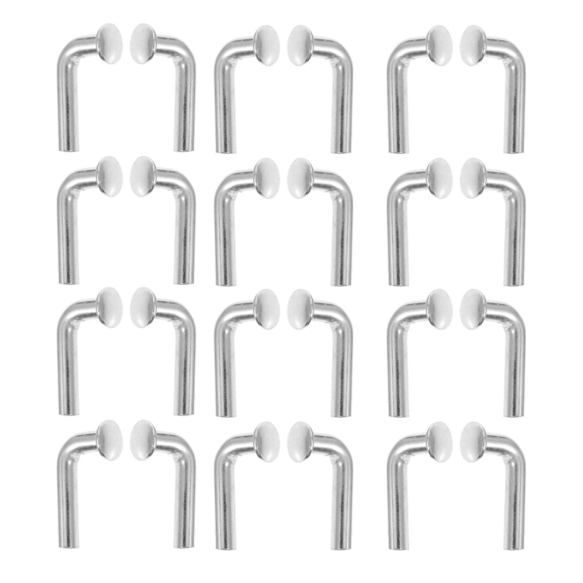 Pasador de seguridad industrial para estanterías metálicas con clips de acero en J