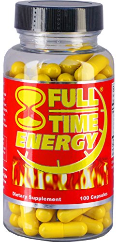 Full-Time Energy Pills 100 Capsules Silver - Best Energy Boosters for Men and Women Full-Time Energy Pills 100 Capsules Silver - Best Energy Boosters for Men and Women