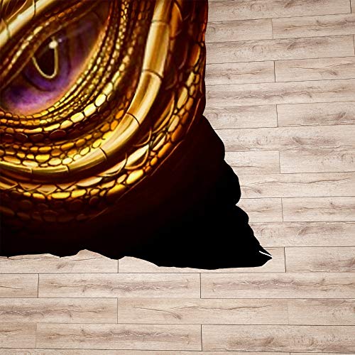 Parure de lit microfibre douce anti-plis avec housse dragon