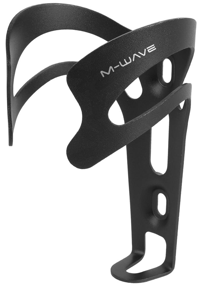 M-WAVE BC 34-A Round Stable Lightweight Aluminium Bottle Cage for Bicycle
