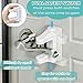 GXXFXT Child Proof Door Lever Lock 2 Pack Baby Proof Door Knob Locks Easy to Install no Tools Need or Drill