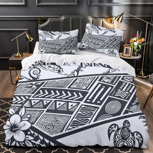 Chien Nageur Housse de Couette Imprimé 3D Parure de Lit 260x220cm - 2
