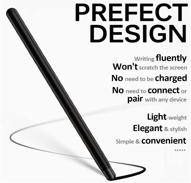 Miniatura 8 de Galaxy Z Fold 5 S Pen para Samsung Galaxy Z Fold 5, S Pen Fold Edition solo compatible (negro)