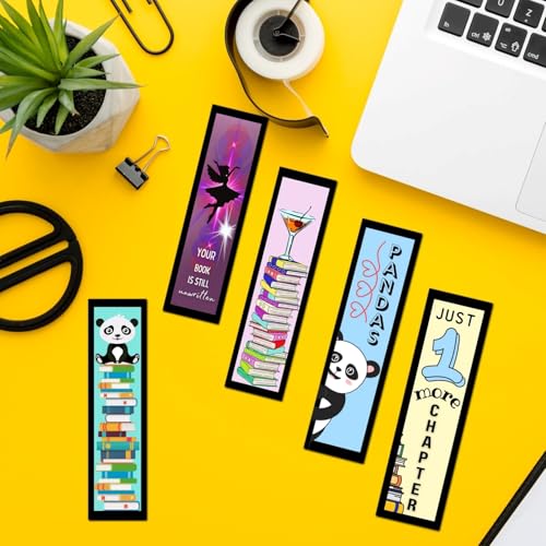 Image of Posternet Bookmarks For Book Lovers Set Of 10 Pcs Designed Quotes Theme Printed Bookmark (Set Of 15 Pcs)