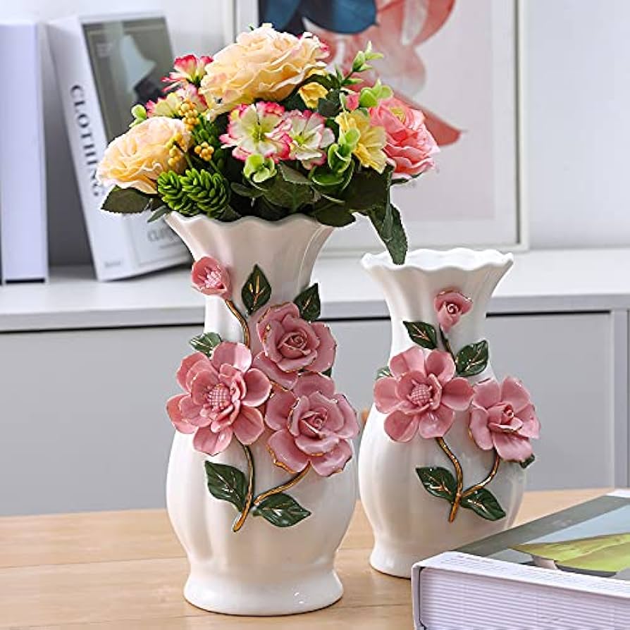 工芸品 Flower base marble color Amazon.com: Grave Vase for Cemetery Memorial Grave