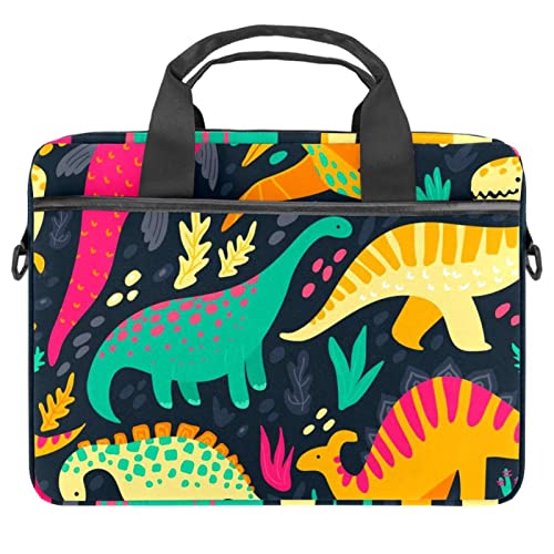 Sac ordinateur portable 13-14.5 pouces dinosaure pour le bureau et l'université