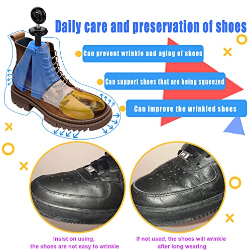 Rirpuae Shoe Boot Stretcher For Cowboy Boots, 4-Way Shoe Trees Adjustable Stretch Length Width, Shoe Expander Widener For Men Size9.5-12 Women Size11-13.5 #TOP4