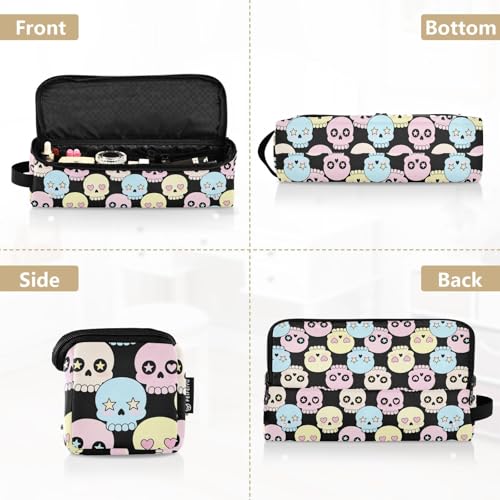 Estuche de viaje 2 en 1 para rizador con tapete resistente al calor y organizador impermeable para herramientas calientes de cabello miniatura 5