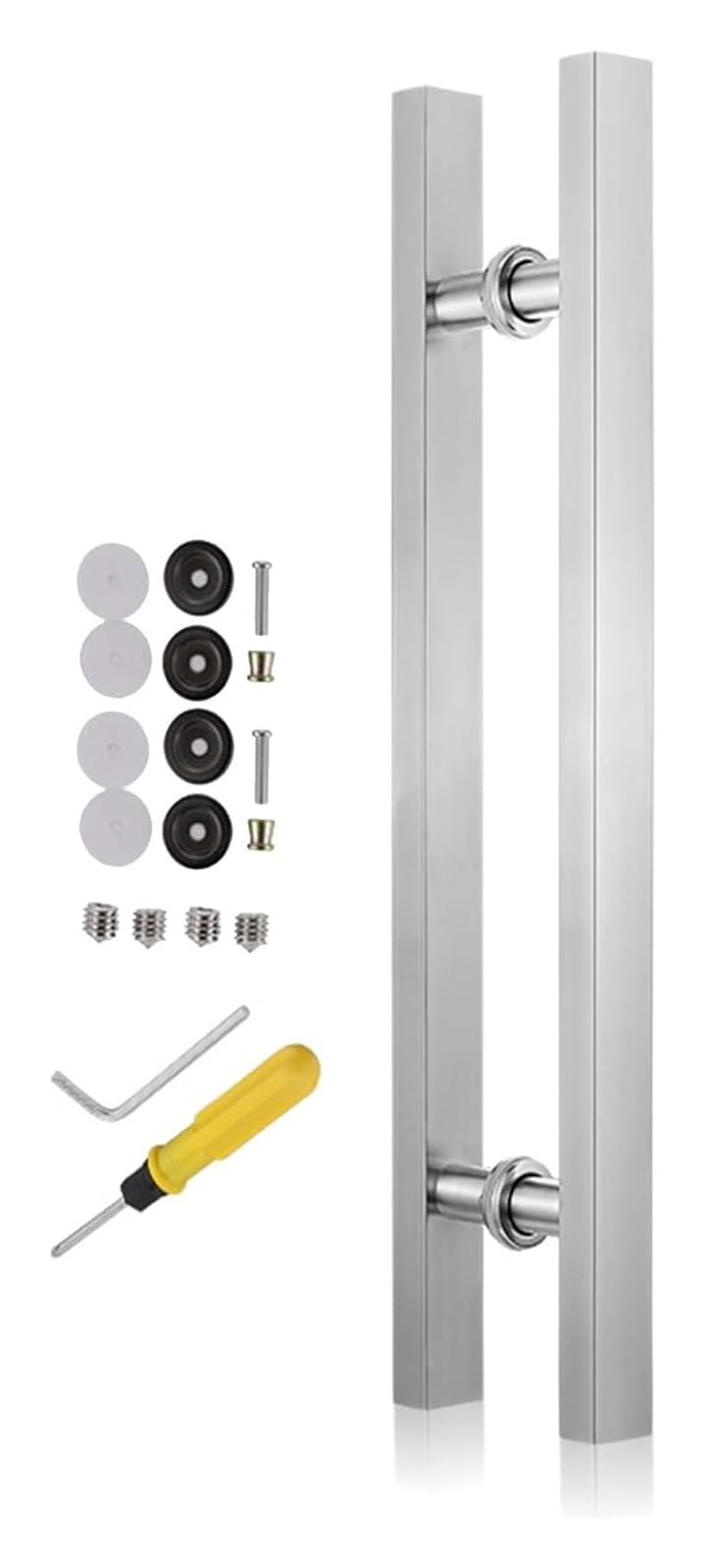 Barre d'appui carrée moderne de 180 cm pour cloison de loft intérieur