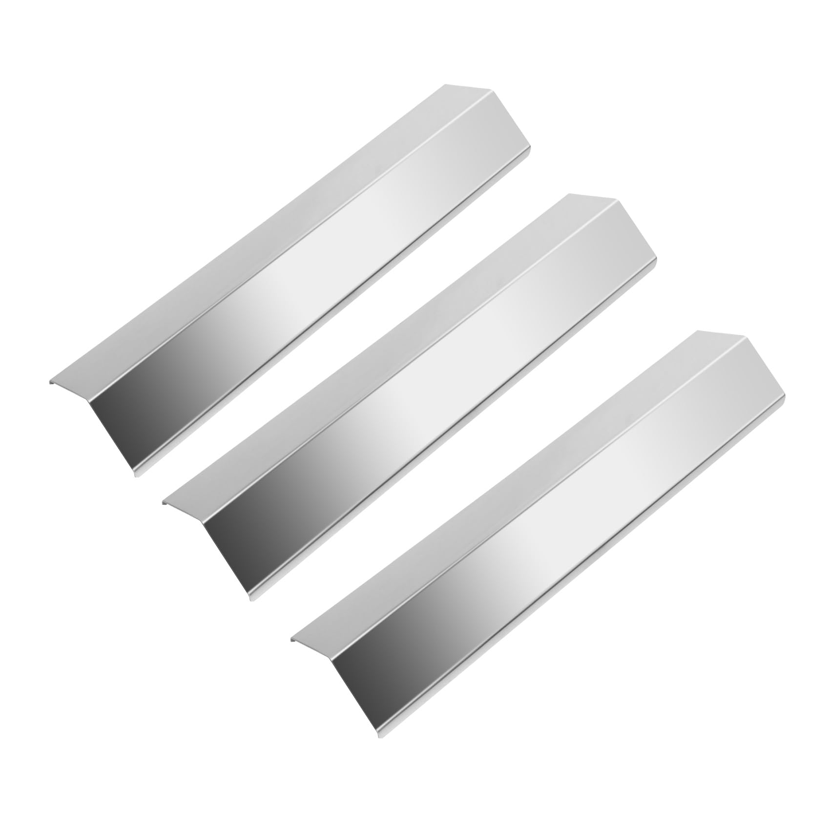 SafBbcueBurner Heat Tent for Smoke Hollow TC3718 CMB37181 Grill Parts, 304 Stainless Steel Heat Plates for Smoke Hollow TC3718SB SH19033319 Smoke Hollow 3 Burner Grill Replacement Parts