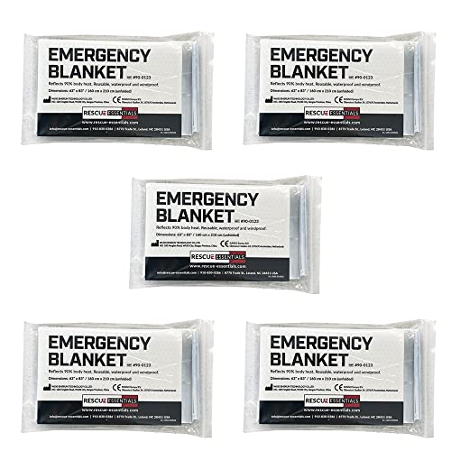 Image of Rescue Essentials Mylar Emergency Blanket (5)