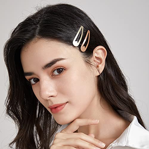 Dofash DF-A Snap Hair Clips Metal Grips 5Cm/2In Basic Hair Accessories Star Hair Clips 12Pcs thumb #4
