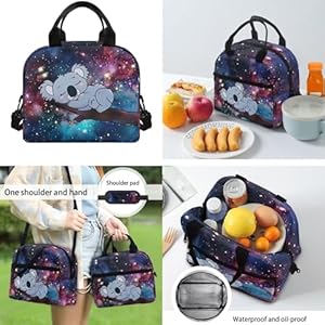 Koala School Bag Elementary Backpack for Girls with Lunch Box Pencil Case Galaxy Space 3PCS Primary Middle High School Back Packs Satchel for Kids Boys Back to School Daycare Bag Koala School Bag Elementary Backpack for Girls with Lunch Box Pencil Case Galaxy Space 3PCS Primary Middle High School Back Packs Satchel for Kids Boys Back to School Daycare Bag