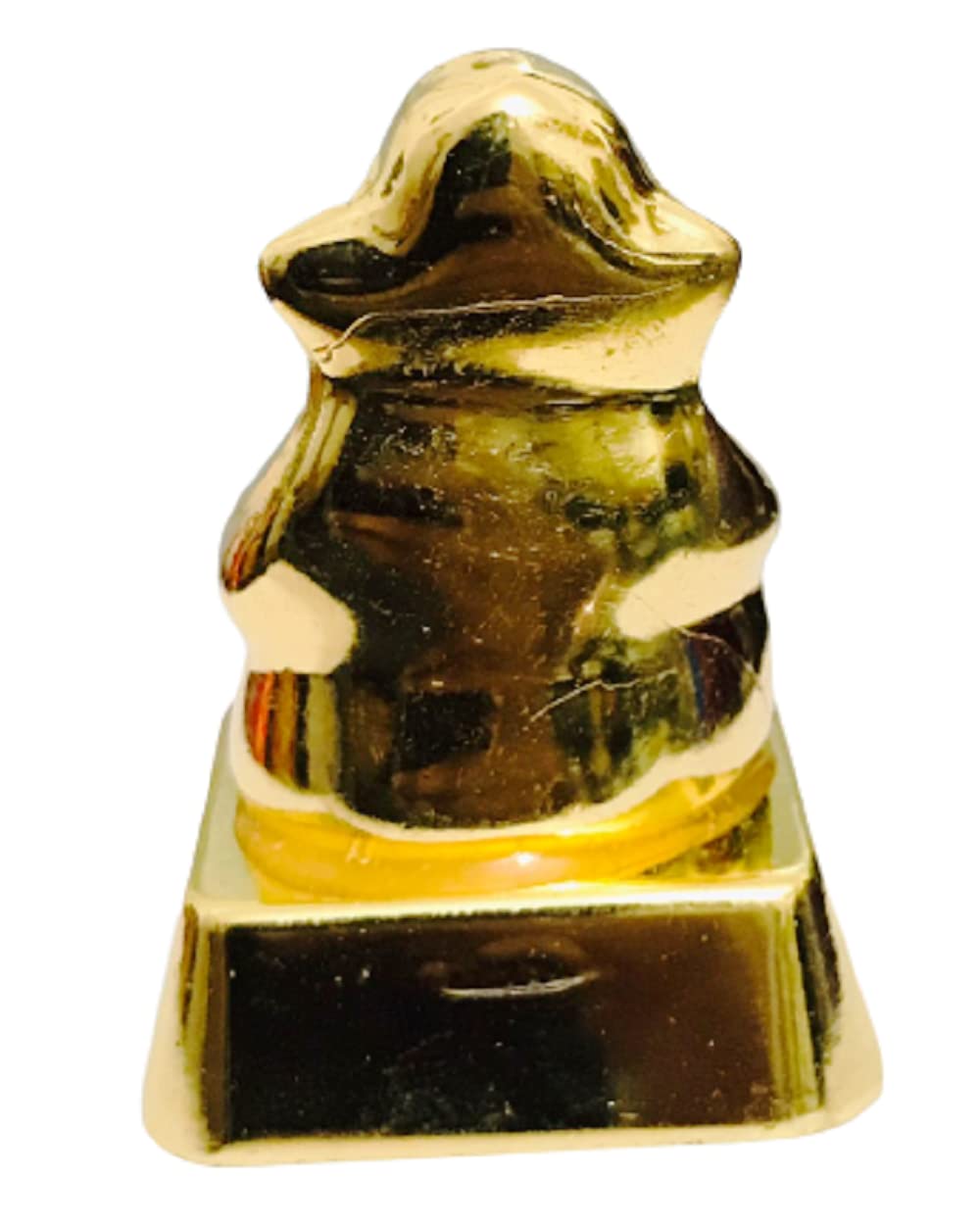 Sai Mart Golden Lord Ganesh/Ganesha Ganpati Bappa Idol Religious Figurine Murti Statue Puja Collections Diwali Decor Meditation Room Mandir Temple Pooja for Car/Vehicle Dashboard Gifts …