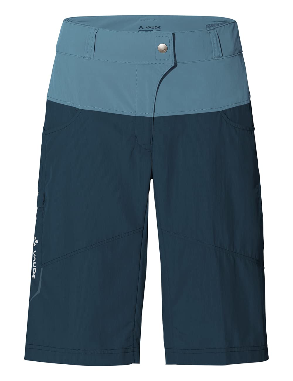 VAUDE Radhose Qimsa Shorts Damen, atmungsaktiv, Dark Sea Uni, 44