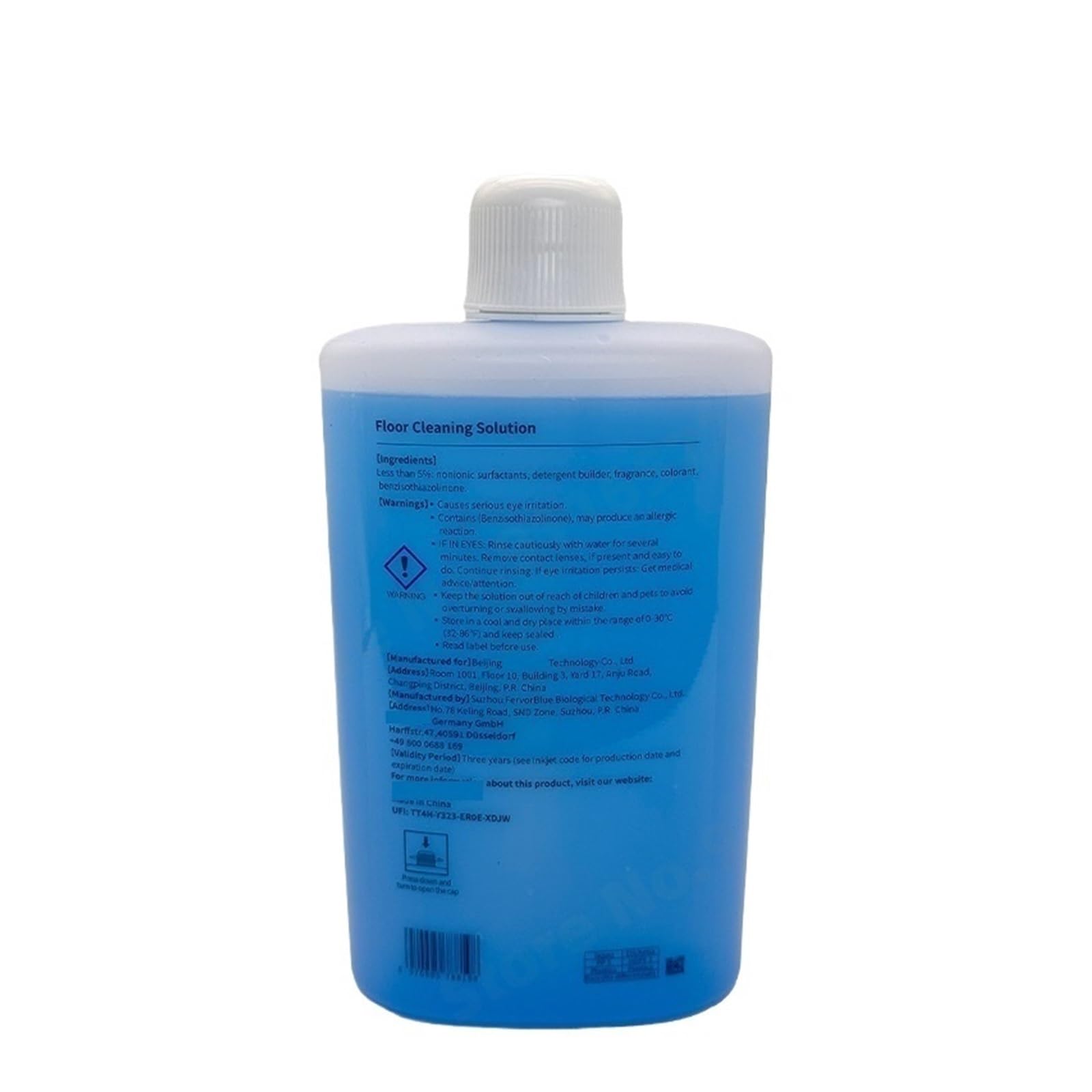 1L Multi-Surface-Bodenreiniger, Reinigungslösungsersatz, Kompatibel Mit Roborock S7 Max Ultra / S8 Pro Ultra / Q7-Serie(3-packy)