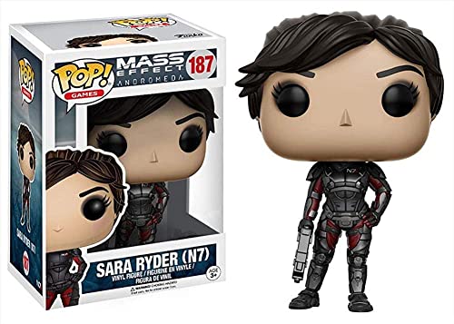 Funko Pop Games Mass Effect Andromeda Sara Ryder N7 Gear Vinyl Figure Exclusive