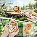 DIYDEC 40pcs Mini Resin Animal 40 Styles Tiny Resin Animals Miniature Little Small Animal Figures Bulk for Micro Fairy Garden Landscape Accessories Dollhouse Hide Crafts Decor Aquarium Toys