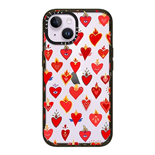 Coque iPhone 14 antichoc Casetify Impact avec protection de 2,5 m cœur