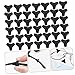 Luxshiny 20Pairs Slip Glasses Ear Grips Glasses Stoppers for Active Lifestyles Non Skid Replacement Ear Hooks for Running Riding Climbing and Surfing