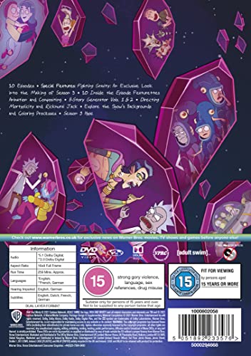 Rick and Morty: Season 5 [DVD] [2021]