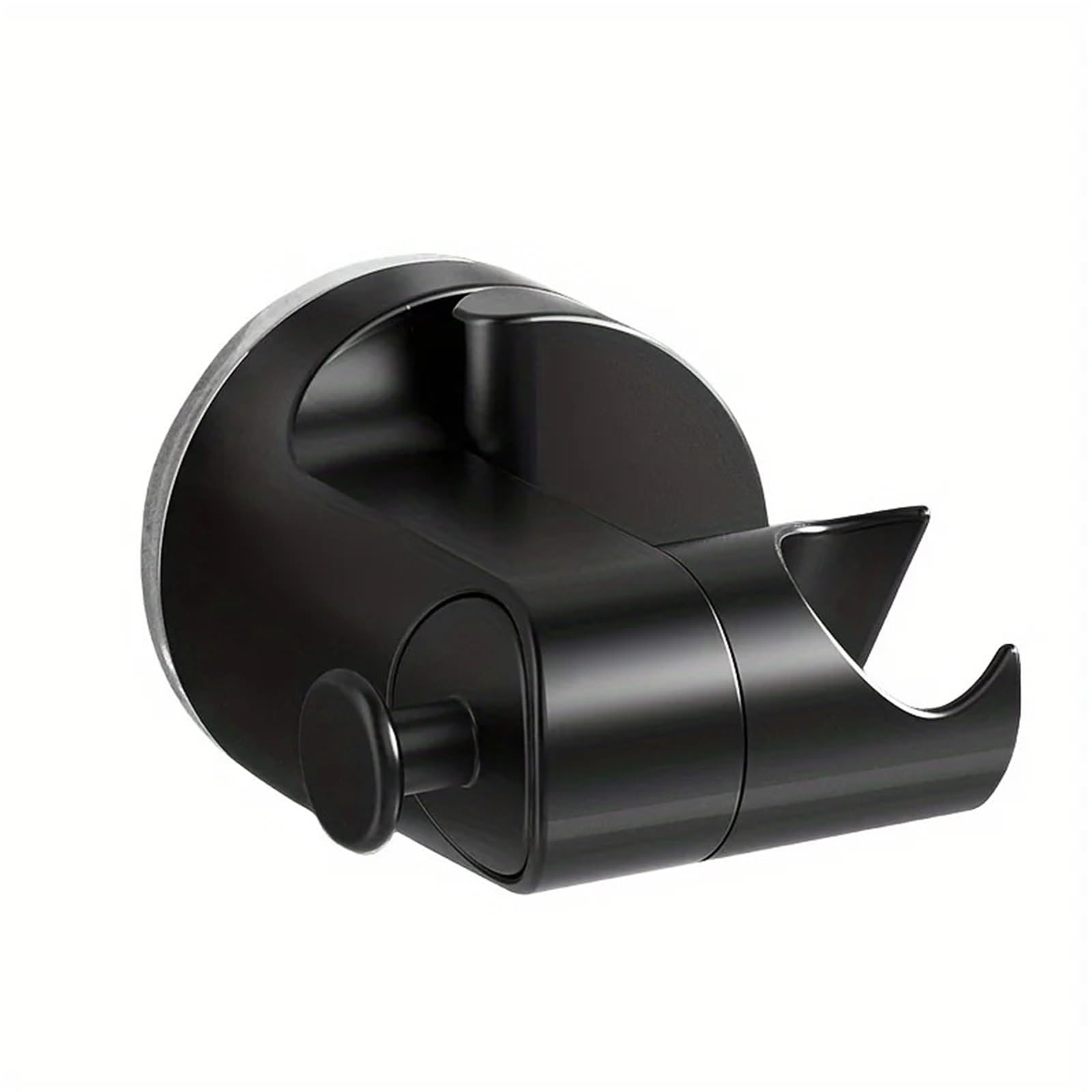 Luysgbxr Black Shower Head Holder Shower Head Support 1-4Pcs Self-Adhesive Adjustable Universal Suction Cup Holder Strong Load-Bearing Bracket(,4Pcs)
