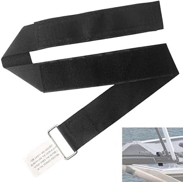 2773806 Strap Hold Down Replacement Compatible With Minn Kota Trolling Motor Strap, 30" Hold Down Strap for Minn Kota Fortrex, Powerdrive, Ultex Trolling Motor