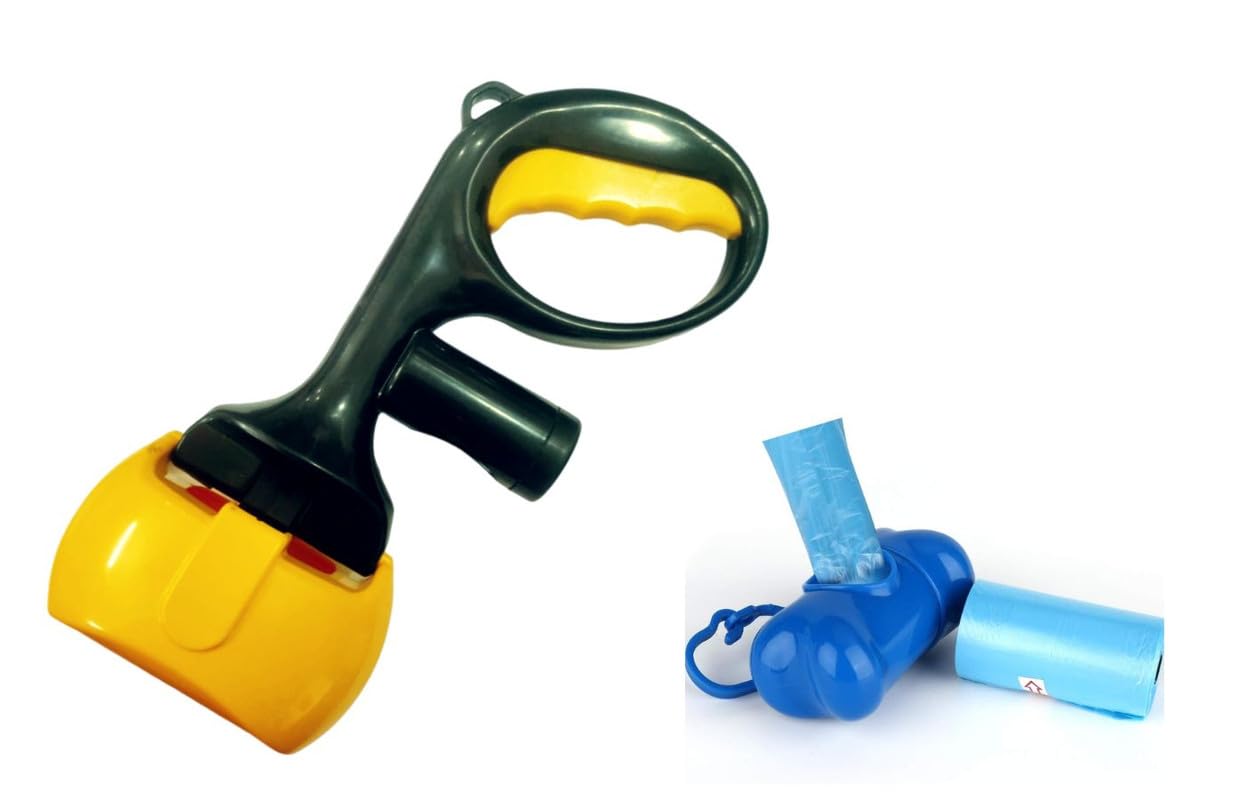 PSK PET MART Pet Pooper Scooper, Portable Dog Poop Scooper,with Poop Holder Environmentally Friendly ABS Light Weight to Carry Out for Grass/Dirt/Lawns Waste Pick Up for Medium Small Dogs (B0CXM2HJ78) Amazon Price History, Amazon Price Tracker