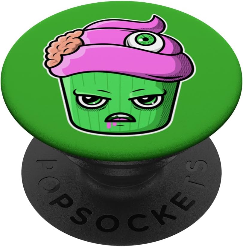 Mad Cupcake Pop Sockets Halloween Pop Sockets Spooky Food PopSockets MagSafe PopGrip for iPhone