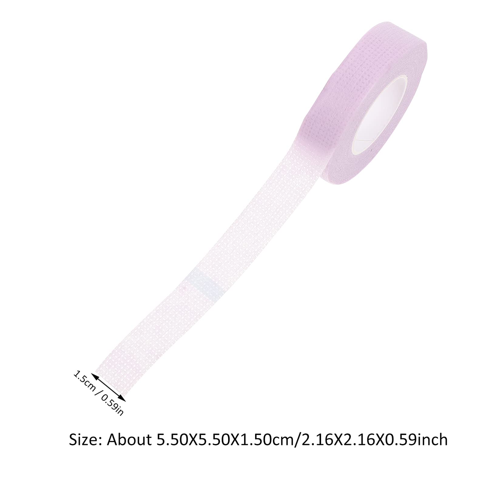 TOVINANNA Facial Eyelash Extension Stickers 6 Rolls Non-woven Bands One Size Fits Easy to Use Eyelashes Band