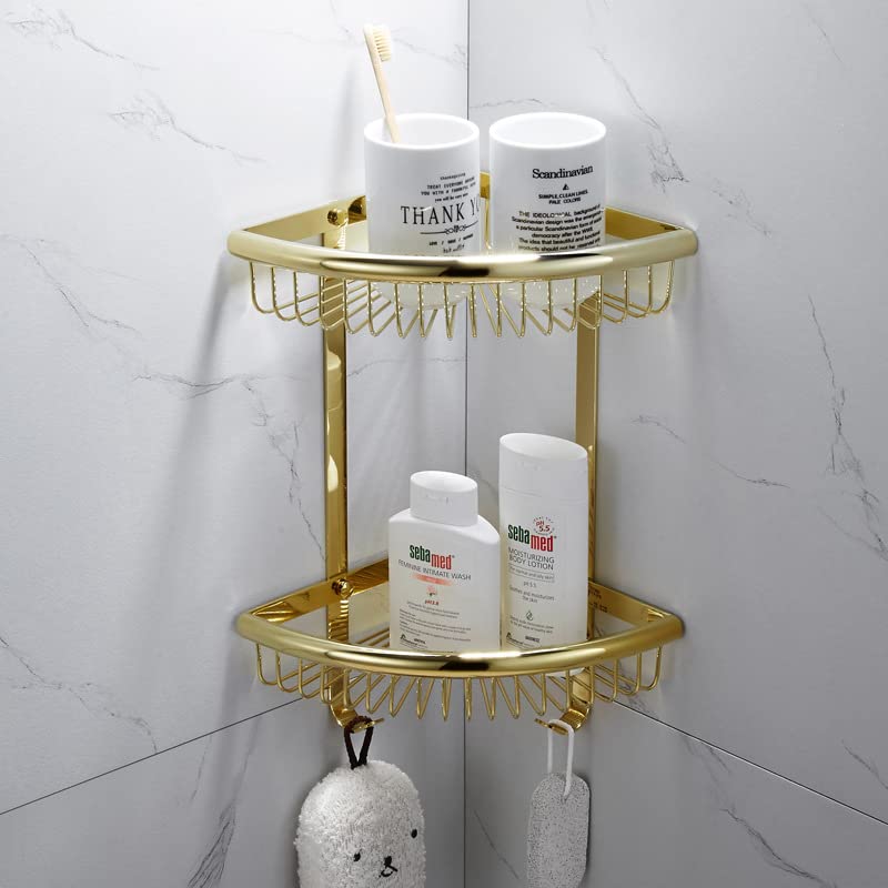 Toallero Toallero de baño Estante de toallero Herrajes de baño, Anillo de Toalla - Oro