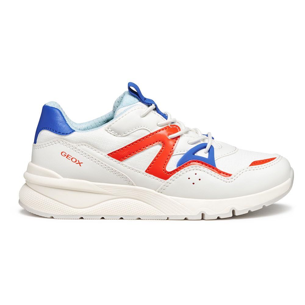 Geox Junior J Rooner Boy Sneakers White/Red 31_EU