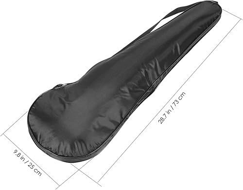 Miniatura 8 de Sosoport Funda para raqueta de tenis, bolsa de bádminton, bolsa de transporte acolchada para raqueta de bádminton, bolsa para la cabeza de