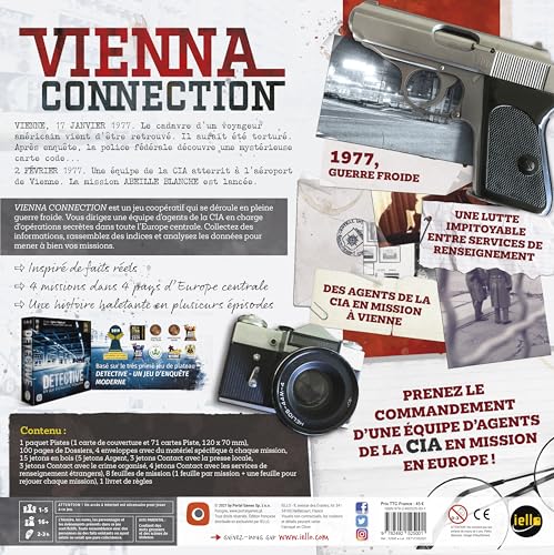 Jeu D'ambiance Iello Vienna Connection - vue 3