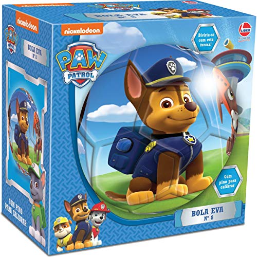 Bola Infantil Patrulha Canina Evan 8 Lider