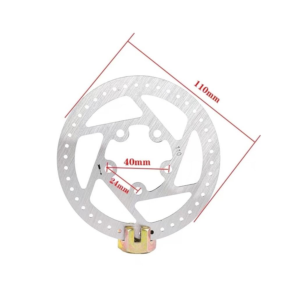 Discos de Freno y rotores Delanteros y Traseros Aptos for Scooters eléctricos Aptos for Scooters eléctricos Xiaomi Mijia M365 1S Pro MI3(110mm 5hold)