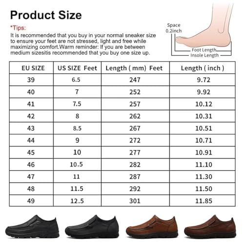 Men's Casual Loafers,Lightweight Breathable Slip on Shoes,Comfortable Non Slip Walking Shoes,Mens Moccasin Shoes for Driving, Walking, Traveling,Mocassins Pour Homme - Image 6