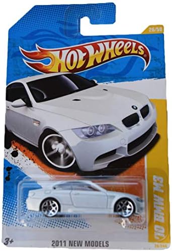 Hot Wheels 2011 New Models 26/50 '10 BMW M3 26/244, White