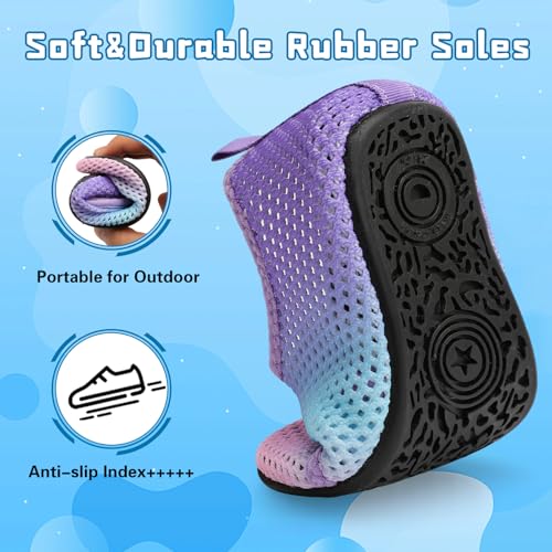 Centipede Demon Kids Water Shoes Boys Girls Breathable Swim Pool Shoes Quick Dry Toddler Aqua Socks Barefoot Beach Sandals for Outdoor Water Sports Little/Big Kids4