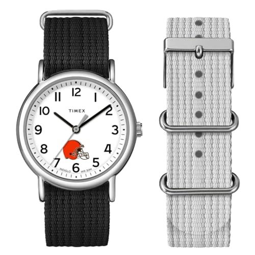 Montre Timex Weekender Cleveland Browns noire : l'accessoire idéal des jours de match